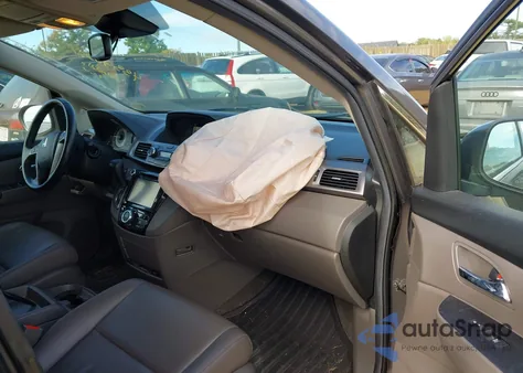 2014 Honda Odyssey Ex-L из США, поврежденный, VIN 5FNRL5H67EB035079